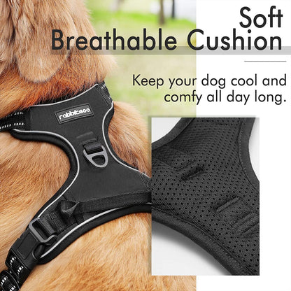 NEW Rabbitgoo Front Range Dog Harness No-Pull Adjustable Outdoor Pet LARGE Size