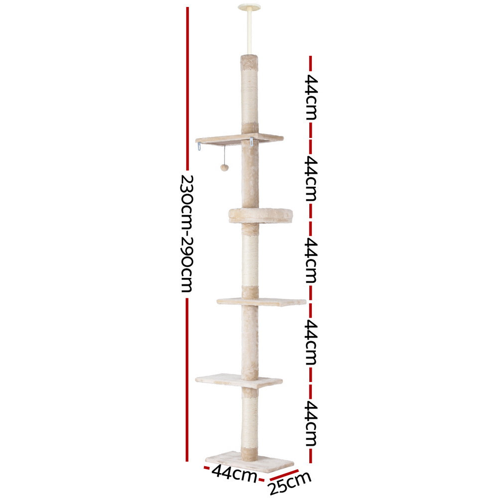 Cat Tree Tower - 290 cm