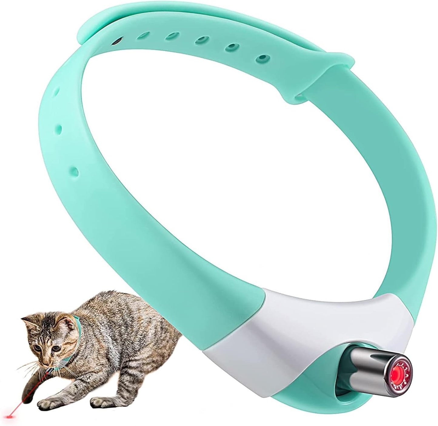 Rechargeable Cat Laser Toy - Red