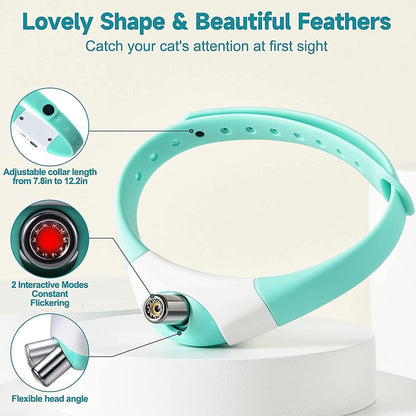 Rechargeable Cat Laser Toy - Red