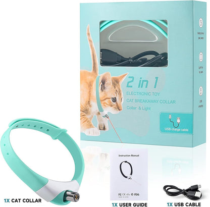 Rechargeable Cat Laser Toy - Red