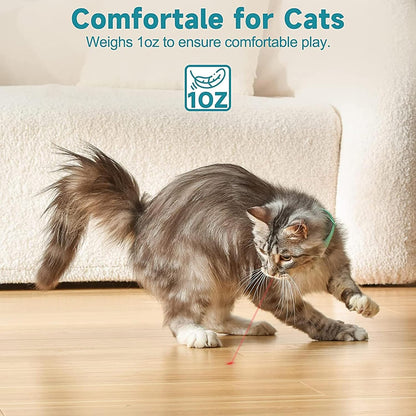 Rechargeable Cat Laser Toy - Red