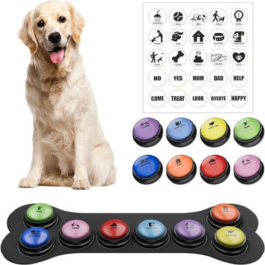 Dog Communication Button Set - 8 Pack