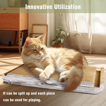 Foldable Triangle Cat Scratcher