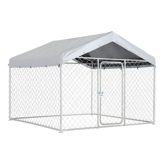 Outdoor Dog Kennel - 2 × 2 × 1.6 m