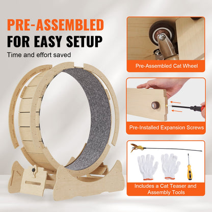 Cat Exercise Wheel - 29.5 in