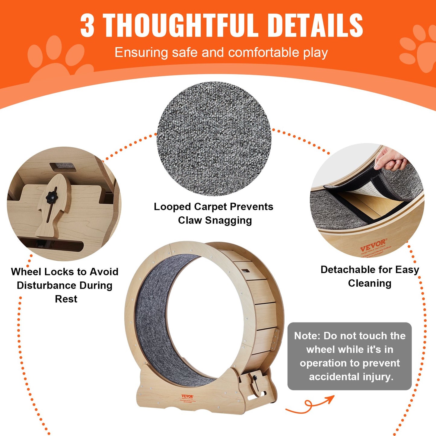 Cat Exercise Wheel - 29.5 in