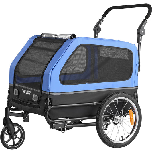 Foldable Dog Bike Trailer - Up to 40 kg