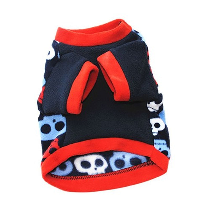 Dog Pet Fleece Clothes Cat Warm Sweater Coat Winter Puppy Jacket Apparel T Shirt