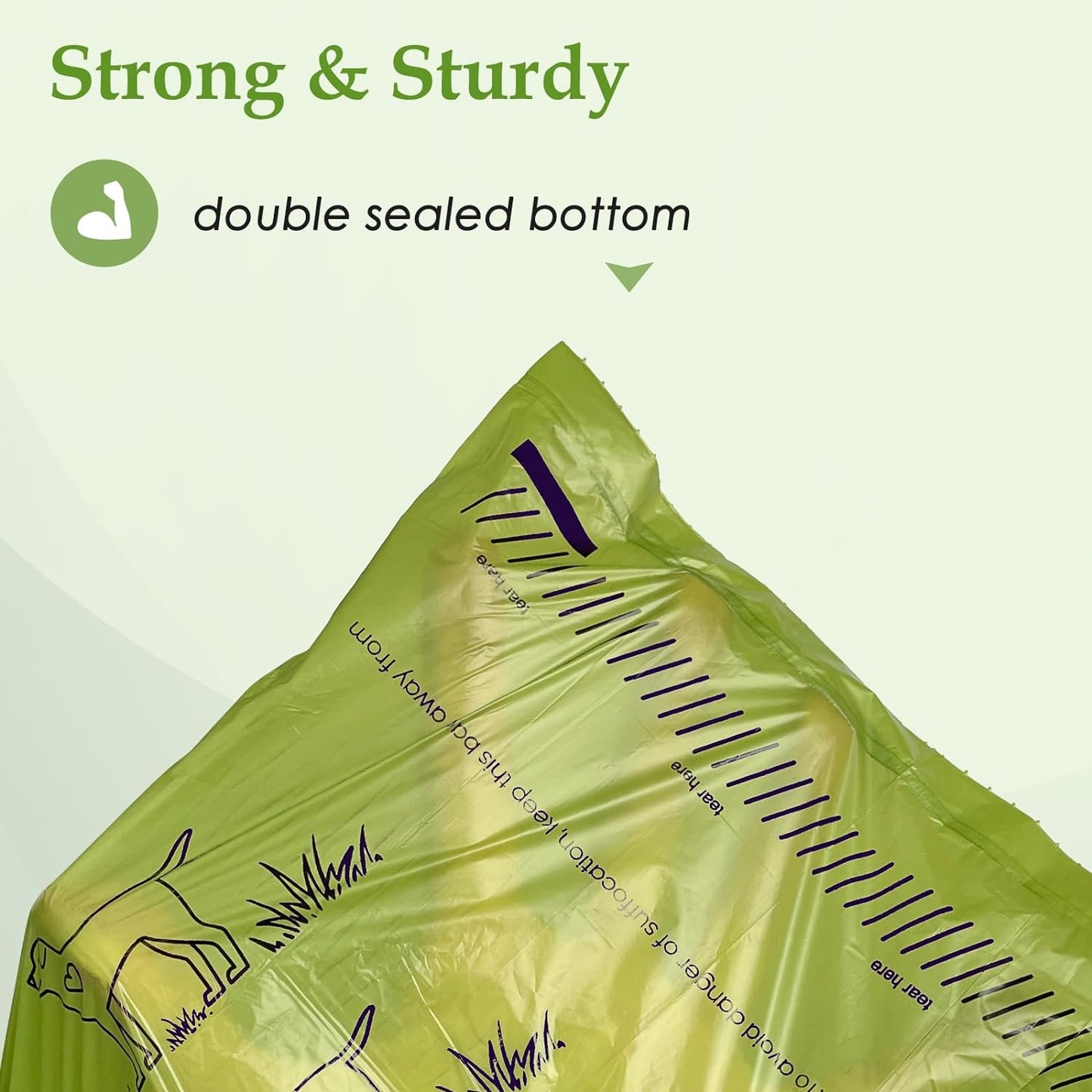 240 Count 13” X 9” Dog Poop Bags Rolls, Leakproof Strong & Sturdy Poop Bags for Dogs, Dog Bags for Poop, Doggie Cat Poop Bags Cats Litter, Waste Bags Poppy Trash Bags for Doggy Pets, Lavender Scented
