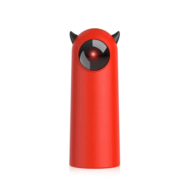 Interactive Cat Treat Dispenser Toy, Squeaky Puzzle Feeder for Slow Feeding & Anxiety Relief, Food-Grade ABS