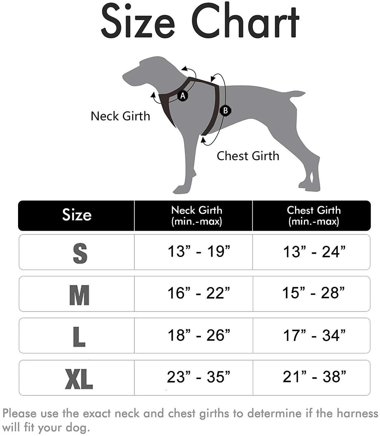 NEW Rabbitgoo Front Range Dog Harness No-Pull Adjustable Outdoor Pet LARGE Size